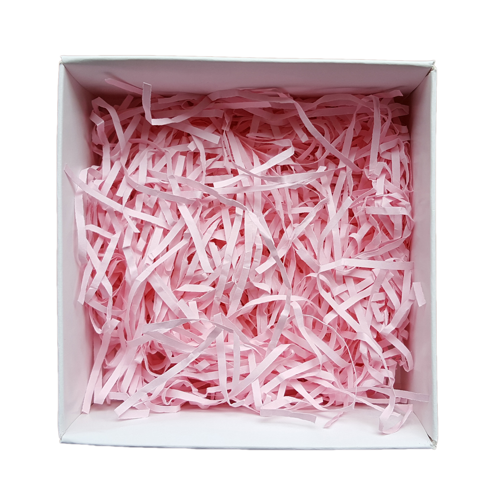 Pale Pink Shredded Paper