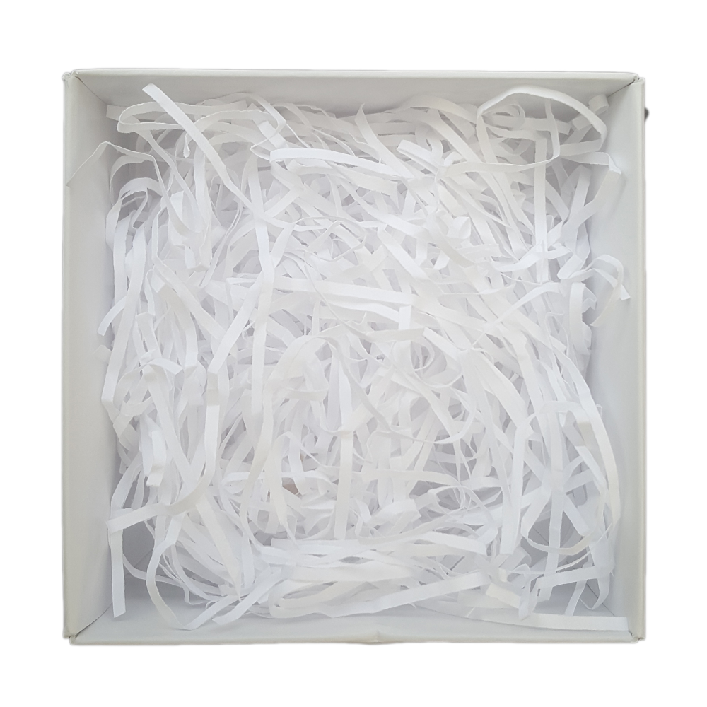 Shredded Paper - White
