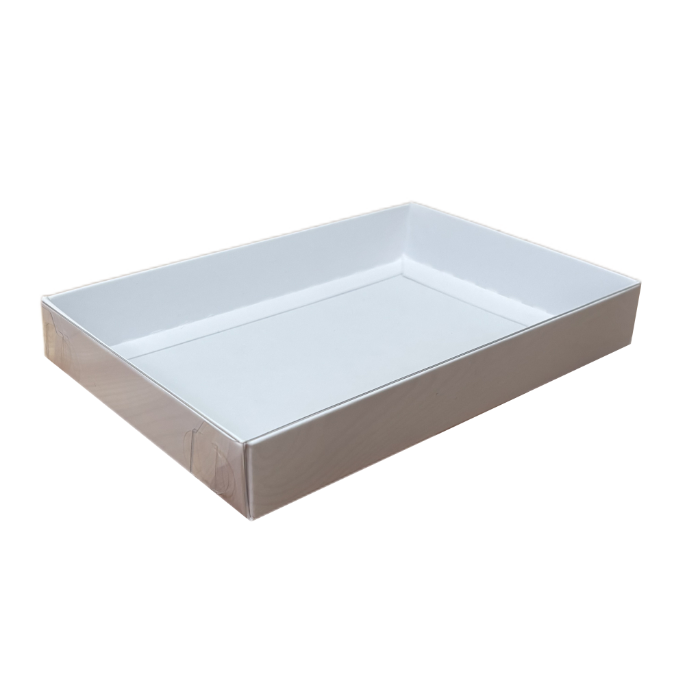 Small Rectangle Box - Clear Lid