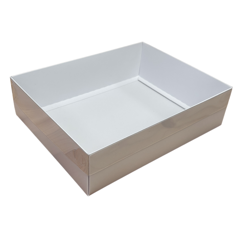Large Rectangle Box - Clear Lid