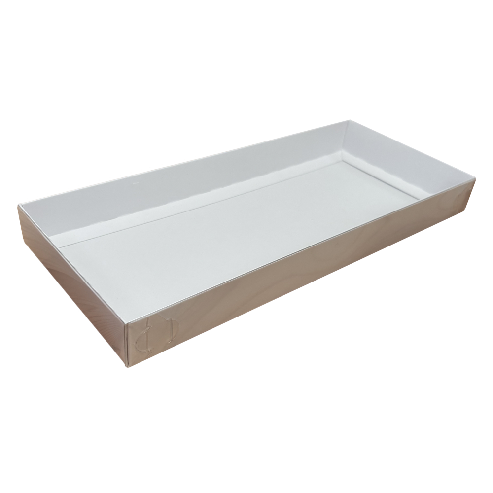 Long Rectangle Box - Clear Lid