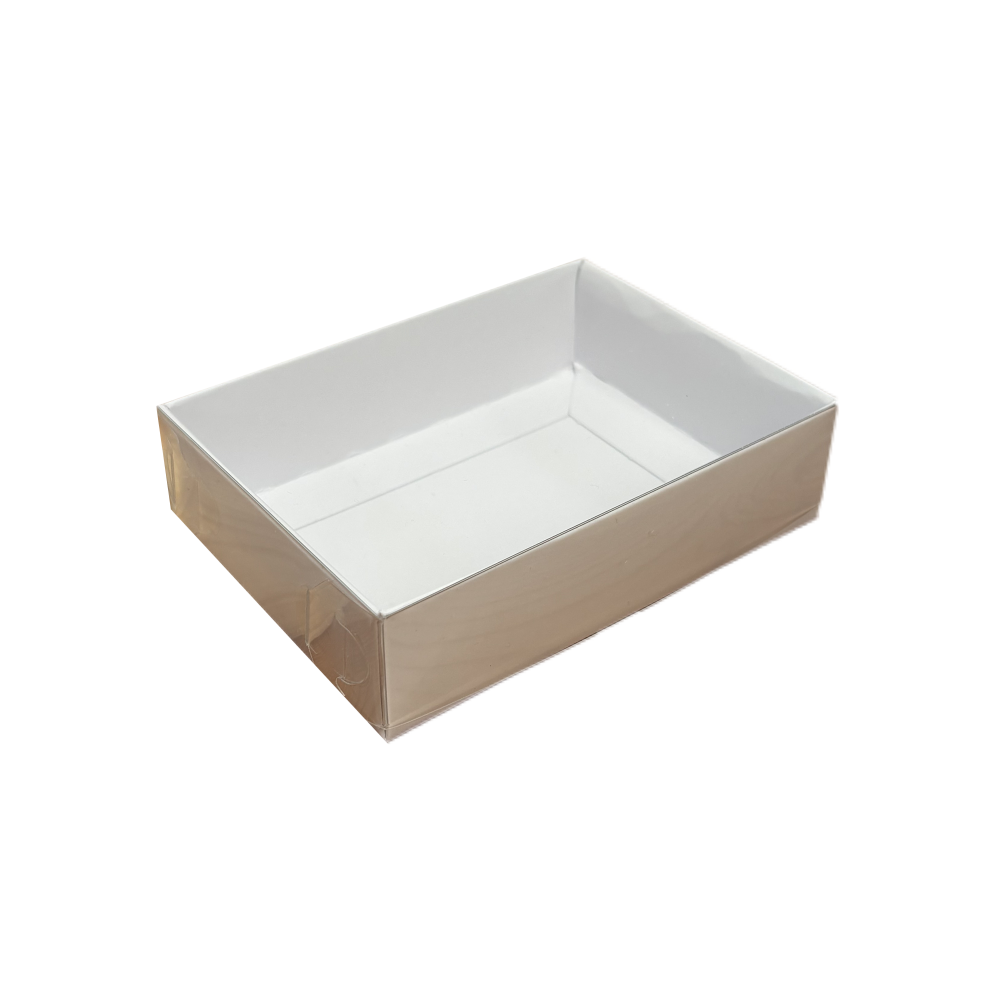 Rectangle Box X-Small with Clear Lid - 115 x 80 x 30mm
