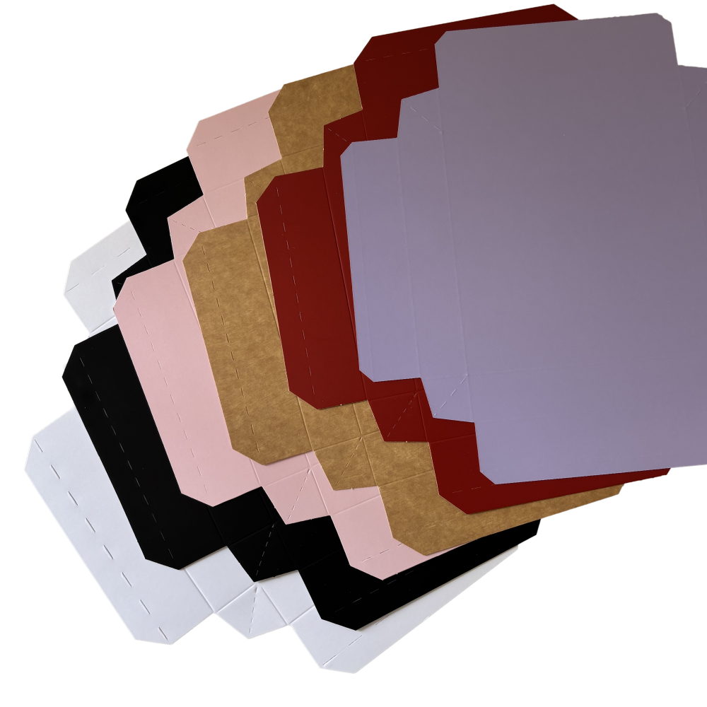 Medium square box board lid