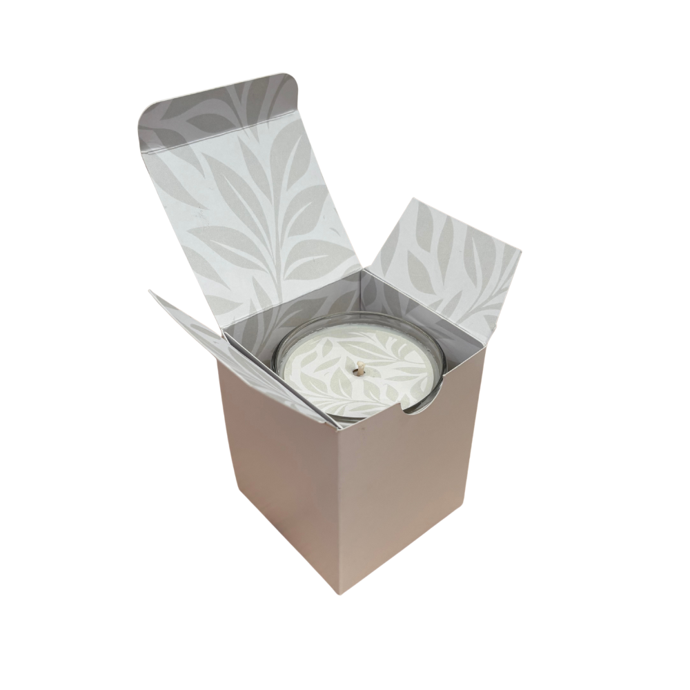 Candle Box 20cl Single with Insert - 75 x 75 x 95mm