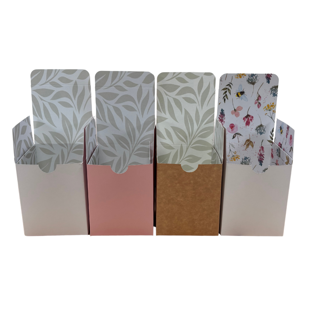 Candle Box 30cl Single with Insert - 84 x 84 x 103mm