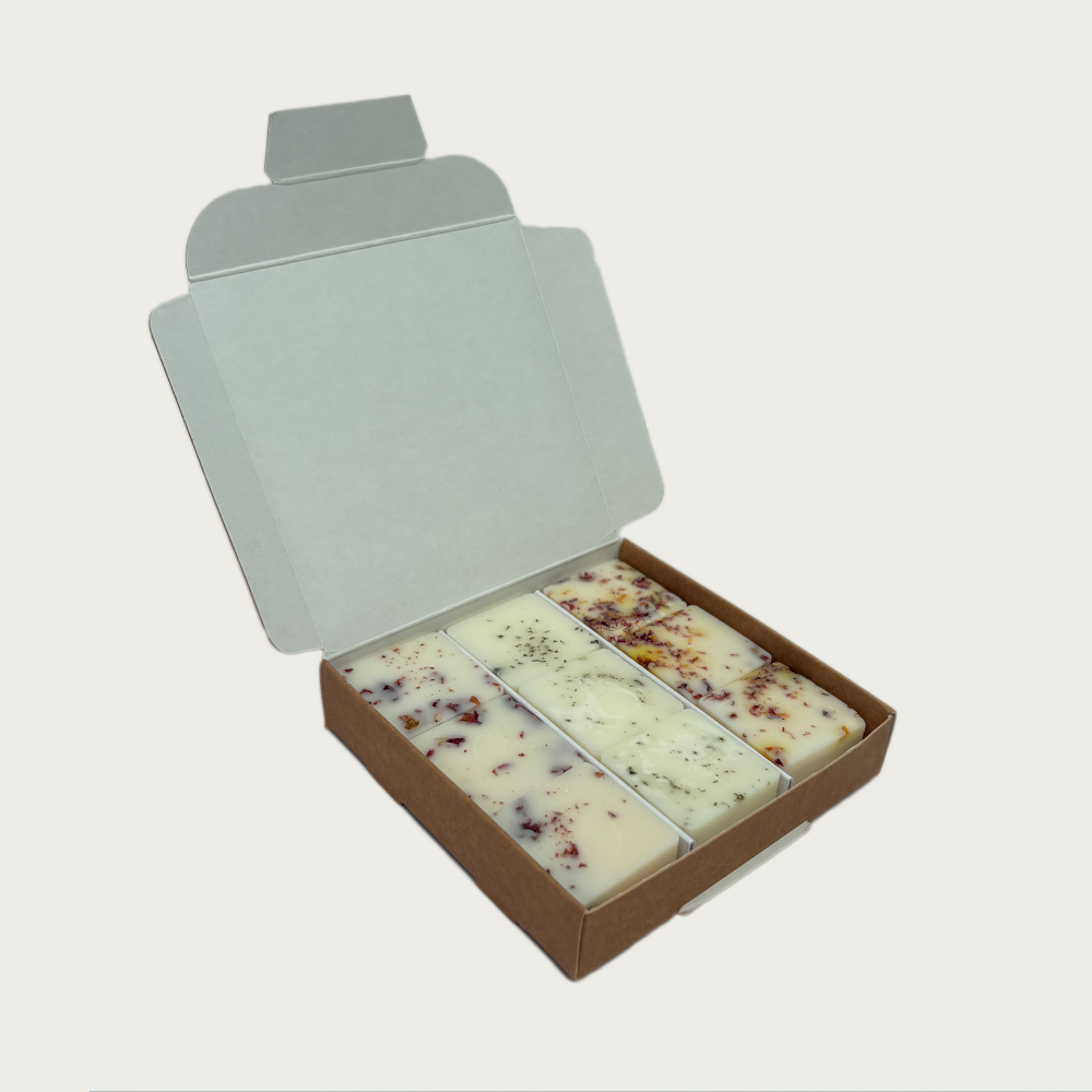 Soap Mini Tamper Proof Box with 9pk Insert - 100 x 100 x 20mm