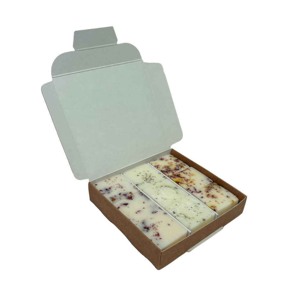 Wax Melt Tamper Proof Box with 9pk Insert - 100 x 100 x 20mm