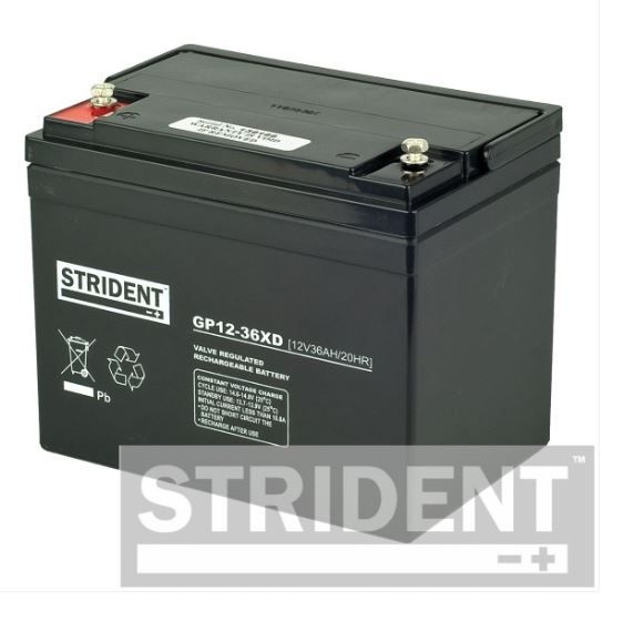 Strident™ AGM GP12V-36Ah Battery