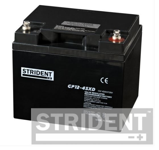 Strident™ AGM GP12V-45Ah Battery