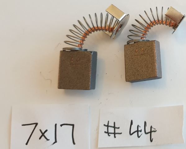 7 x17mm Carbon Motor Brush (PAIR)