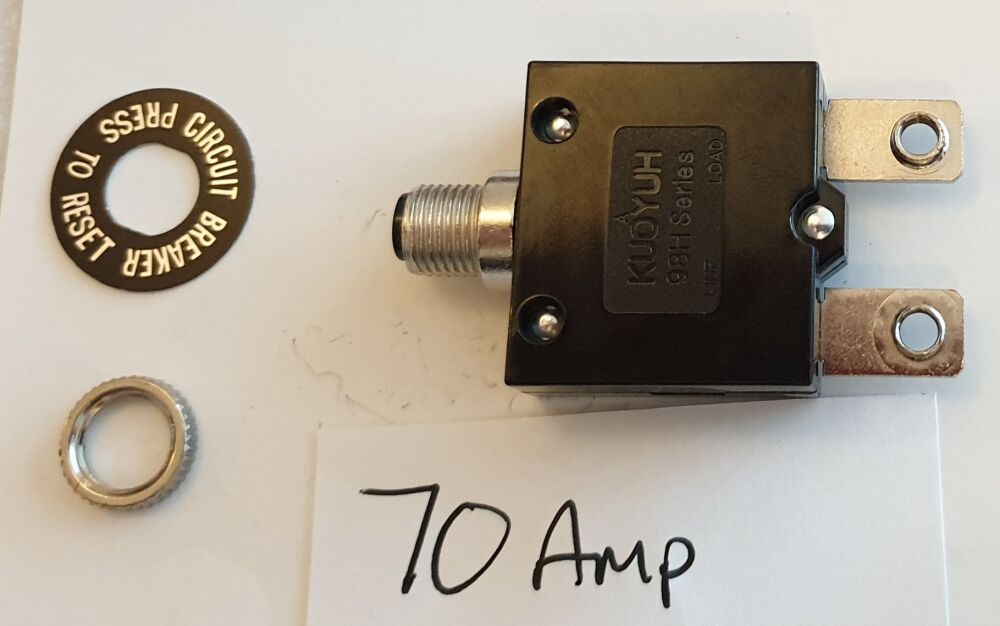 70A Amp  Mobility Scooter Circuit Breaker Cut Out Fuse
