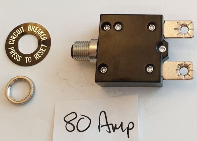 80A Amp Mobility Scooter Circuit Breaker  Cut Out Fuse