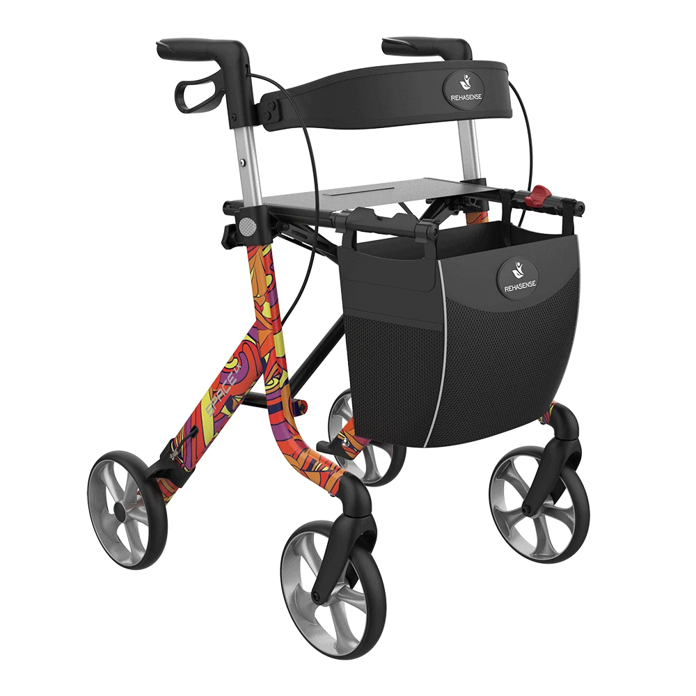 Space LX Rollator- Flower Power