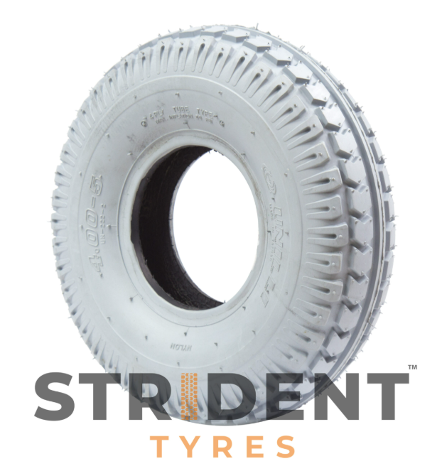 Grey Pneumatic 330 x 100 (4.00-5) Tyre