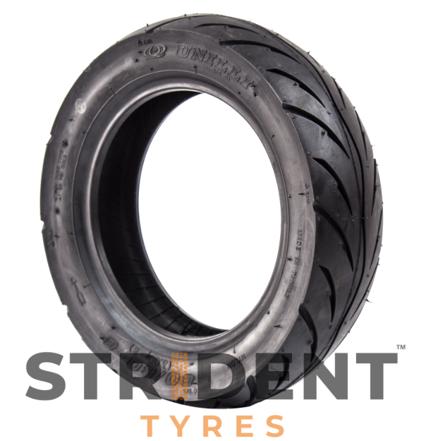 Black Pneumatic 80/80-8 Tyre