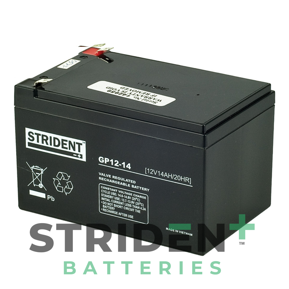 14 Ah (pair) batteries