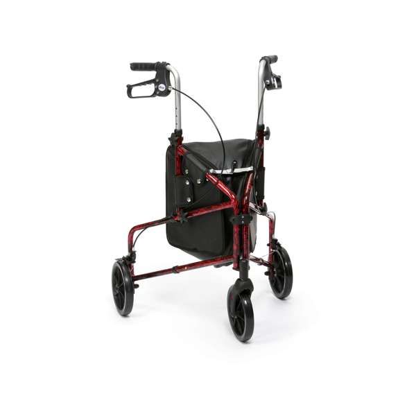 Lightweight aluminium 3 wheeled tri walker