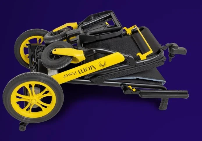 Scooterpac Atom folding powered wheelchair