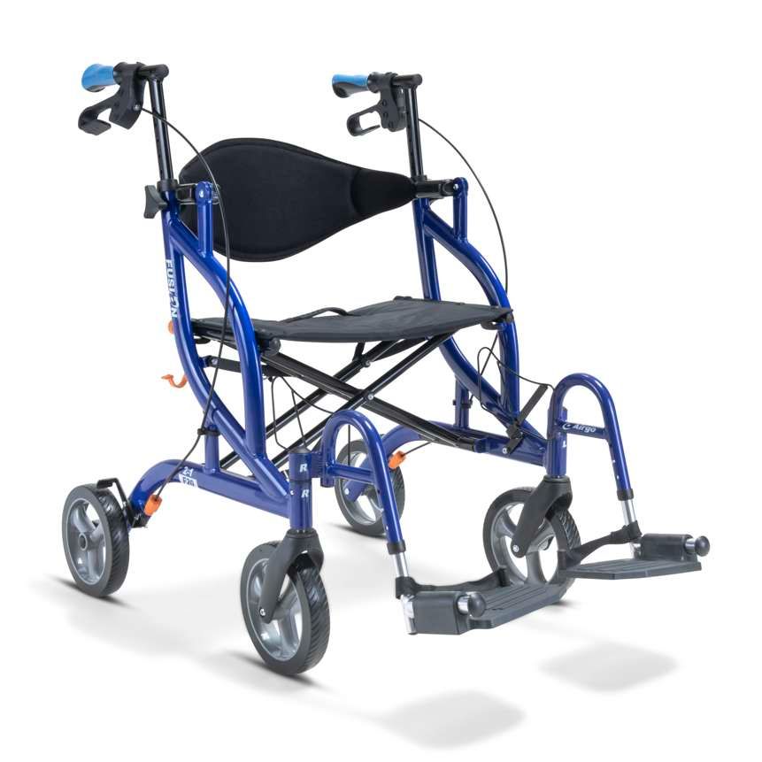 Drive Devilbiss Airgo Fusion 2 in 1 rollator wheelchair