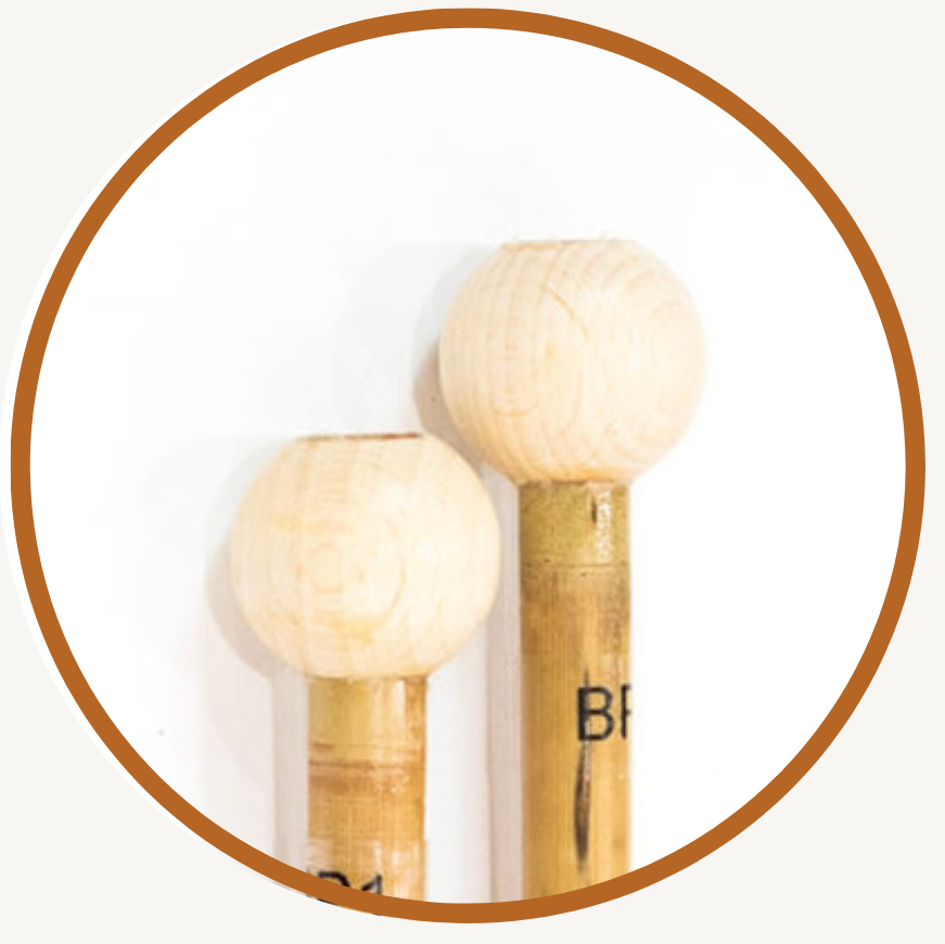 BP1 Solid wood ball head