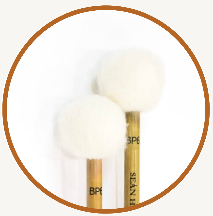 BP6/BP6C Soft felt - 25 mm ball centre