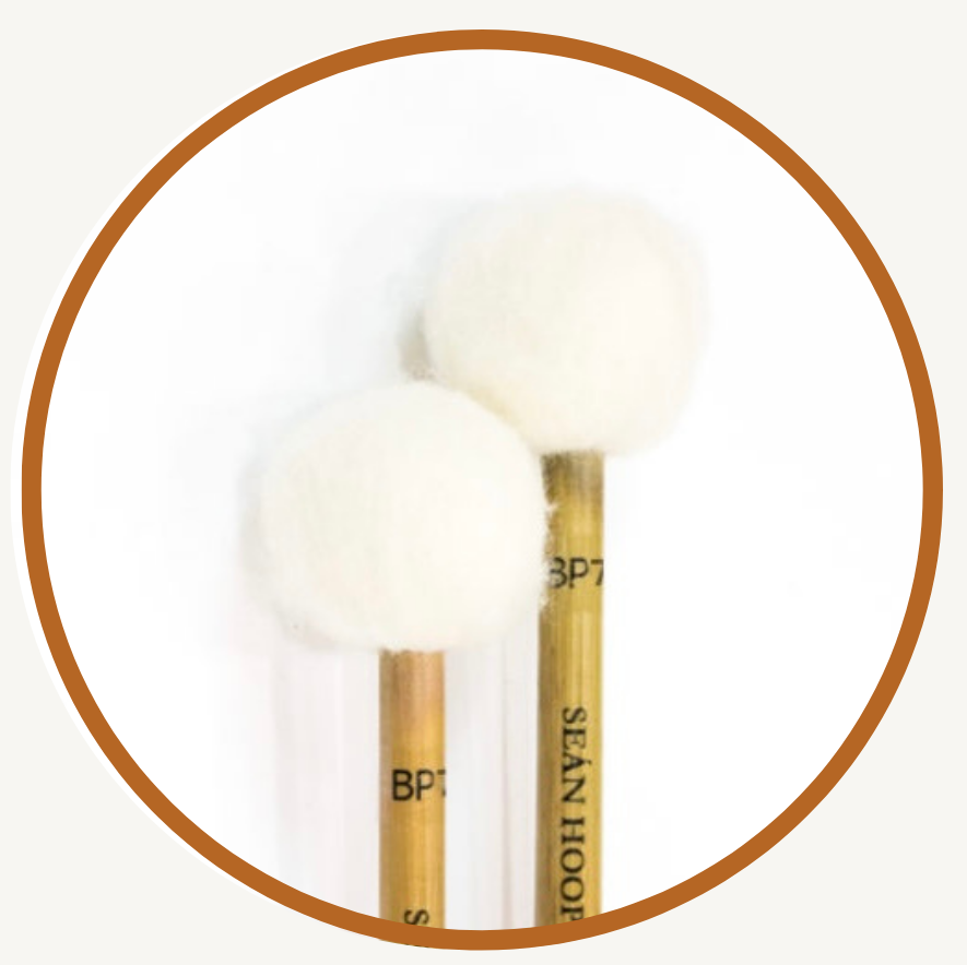 BP7/BP7C  Very soft felt -25 mm ball centre