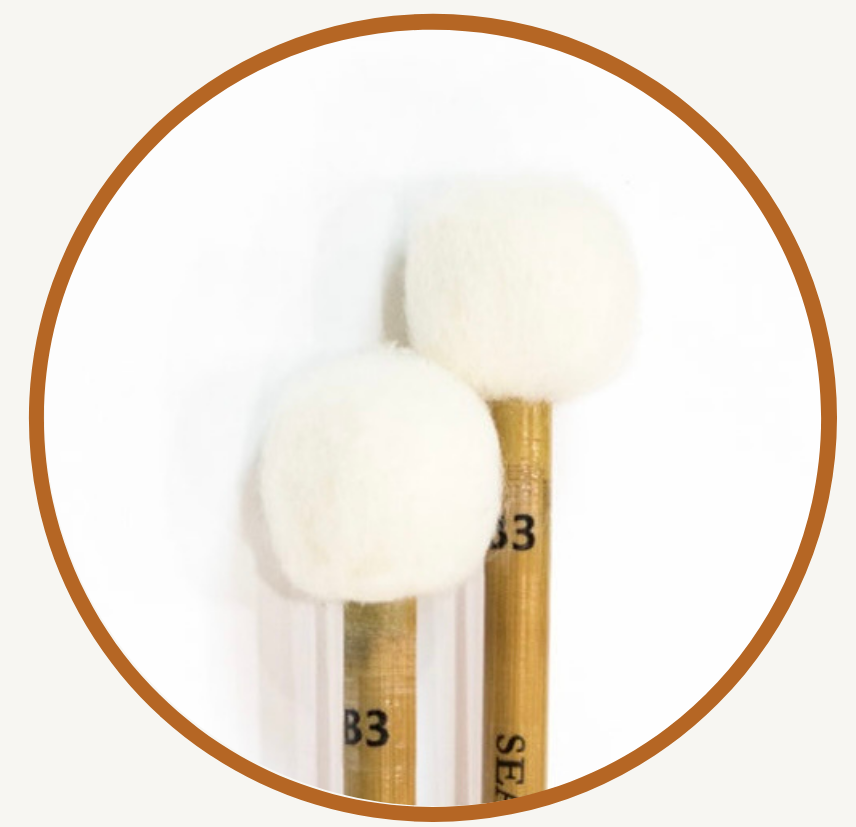 B3 wood centre, small/hard