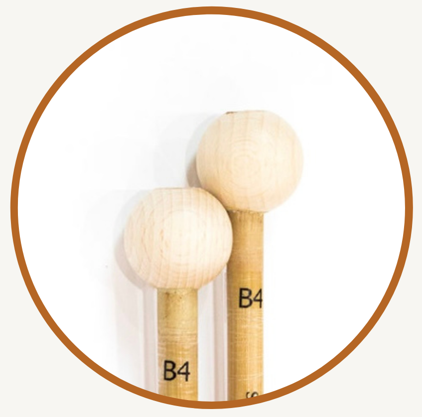 B4 -25mm wood ball head