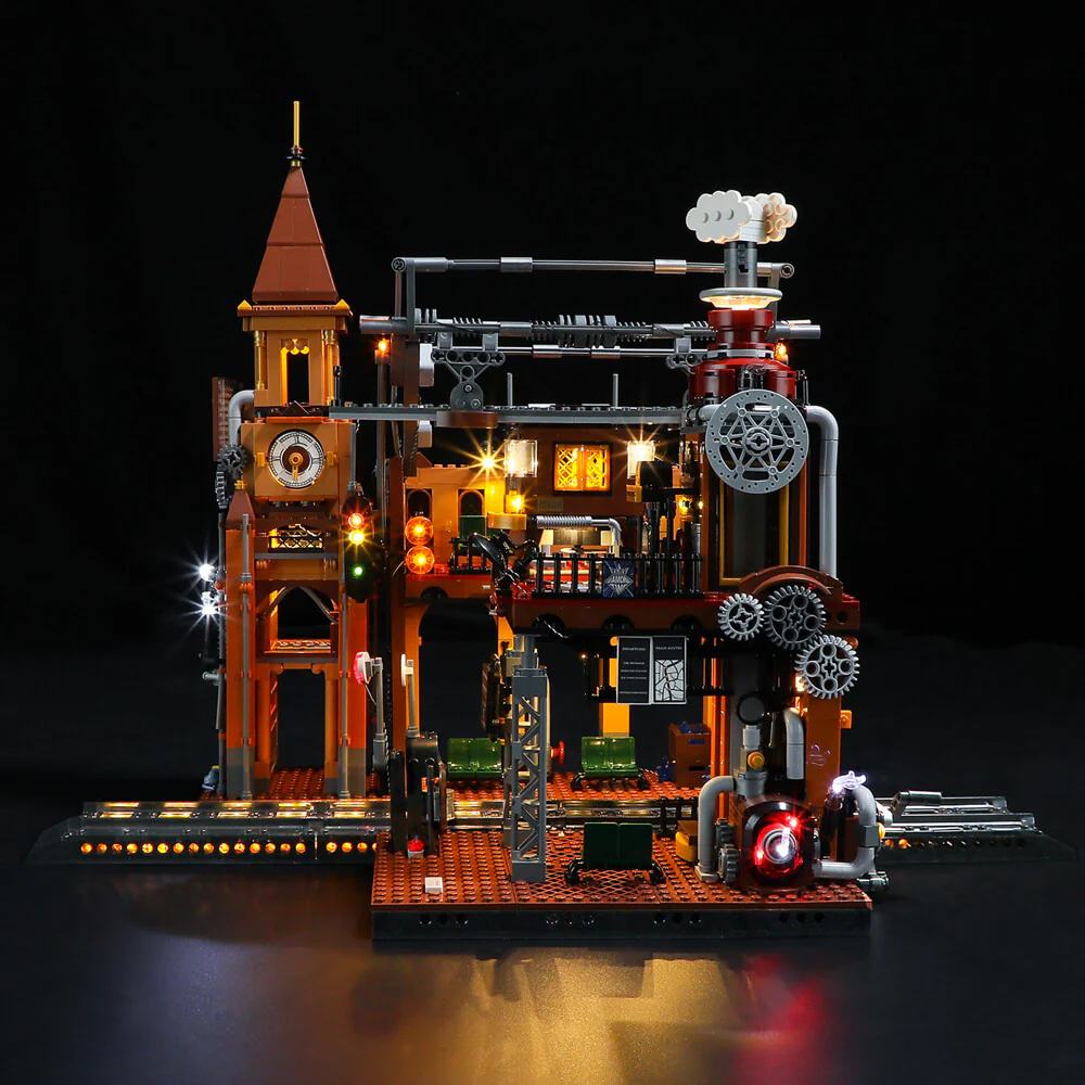 Steampunk Train Station
