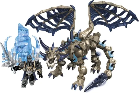 Sindragosa and the Lich King - Mega Construx