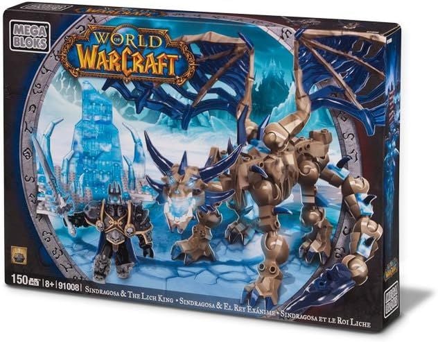 Sindragosa and the Lich King - Mega Construx