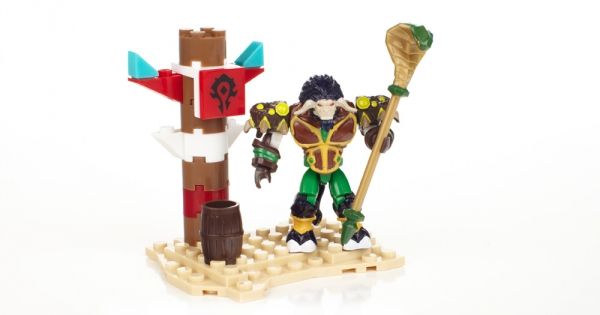 Wildhide - Horde Tauren Druid - Mega Construx