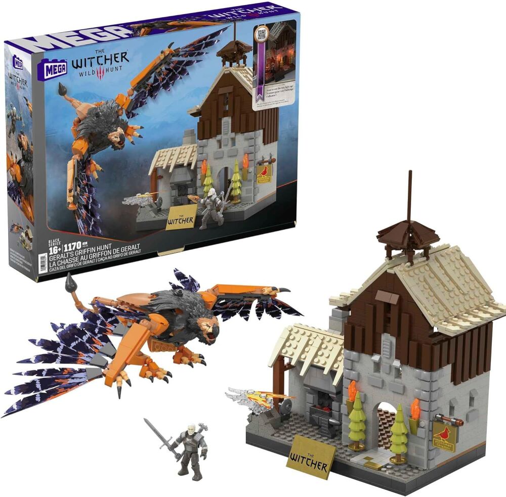 Geralt's Griffin Hunt - The Witcher - Mega Construx