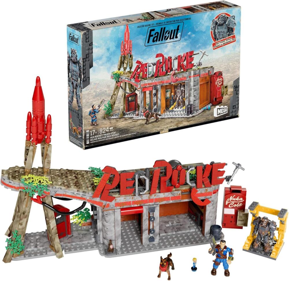 Red Rocket Truck Stop - Fallout - Mega Construx