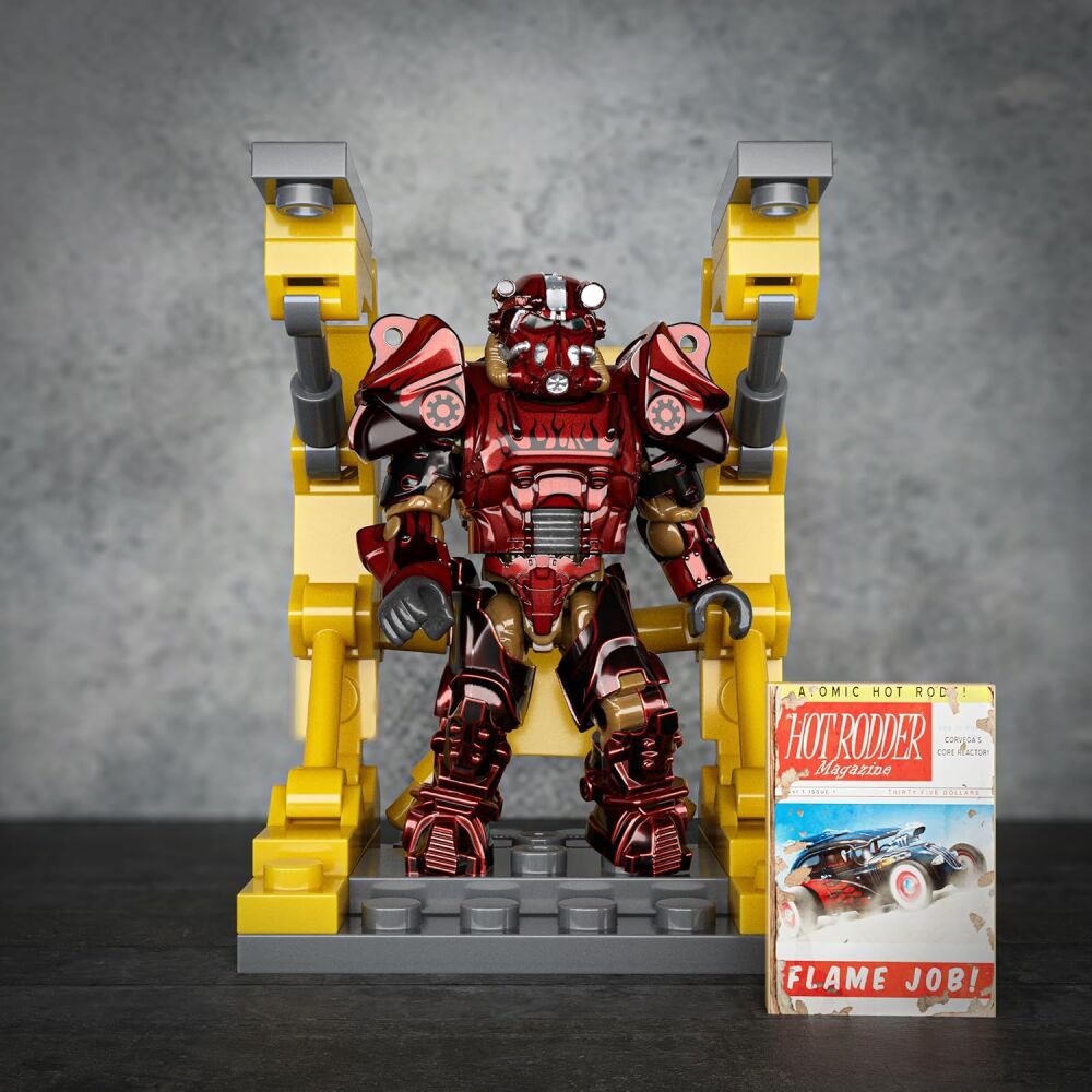 T-60 Power Armor Collection Set With 5 Figures - Fallout - Mega Construx