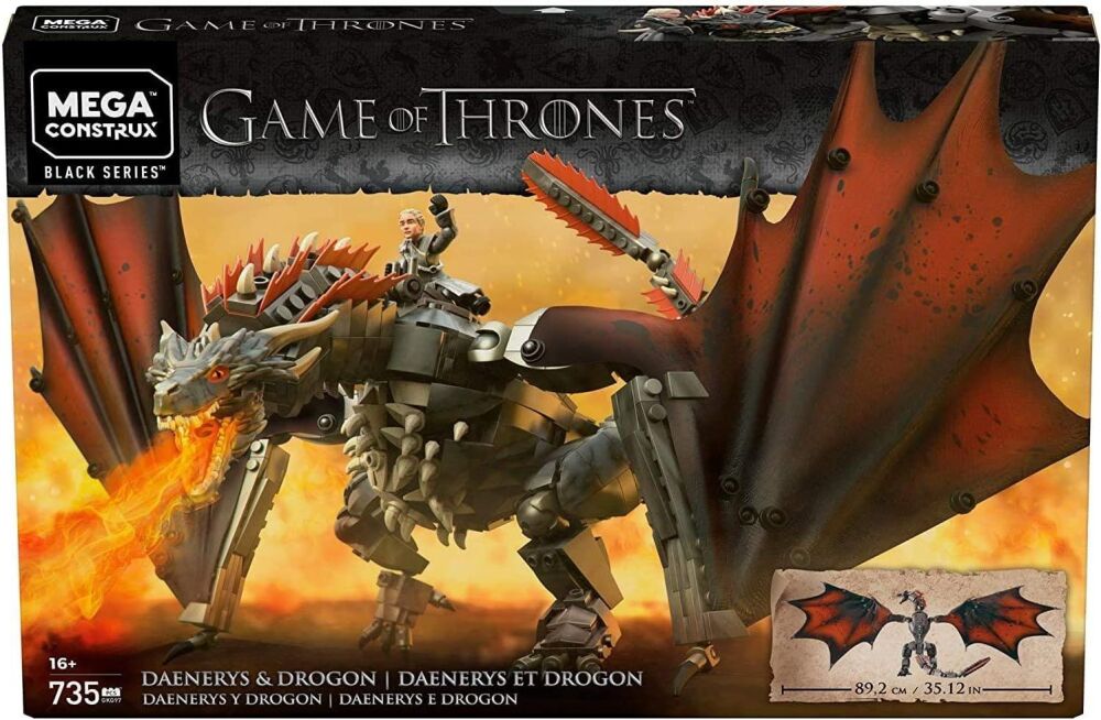 Daenerys & Drogon - Game of Thrones - Mega Construx