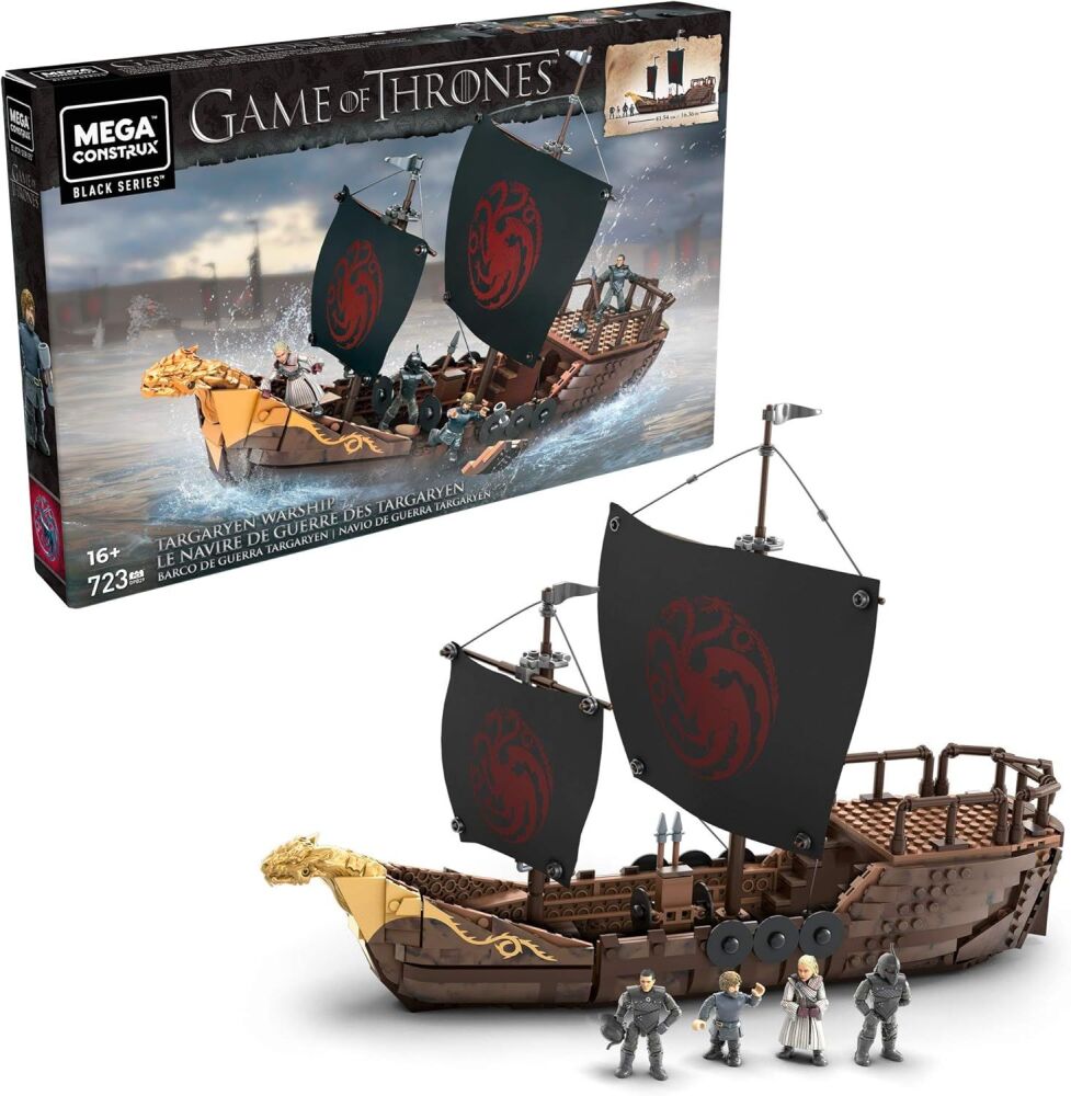 Targaryen Warship - Game of Thrones - Mega Construx