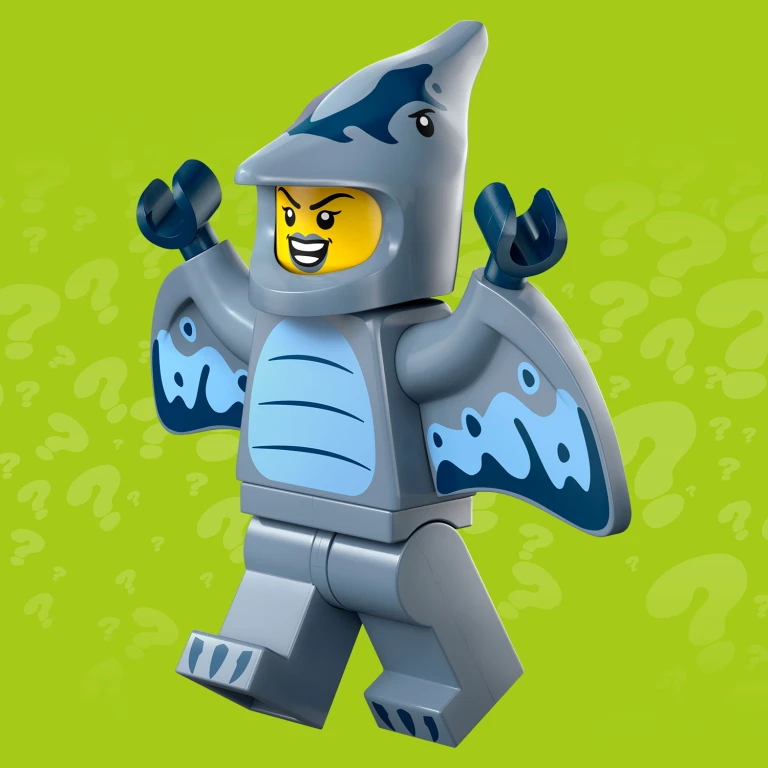 Pterodactyl Costume  - Series 27 - Lego