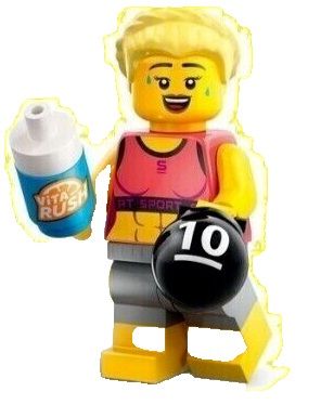 Fitness Instructor - series 25 - Lego