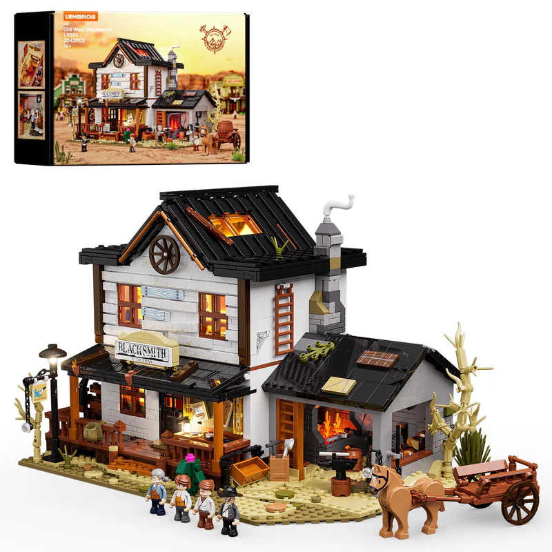 Old West Blacksmith - Lumibricks