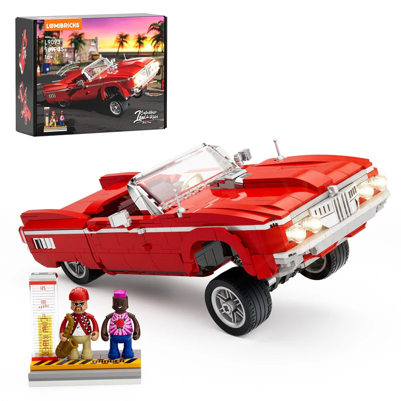 Collectible Low Rider - Big Red - Lumibricks