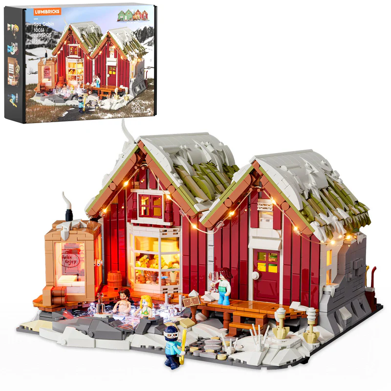 Spa Cabin - Lumibricks