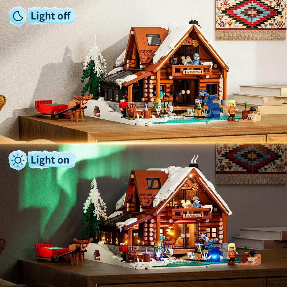 Aurora Cabin - Lumibricks