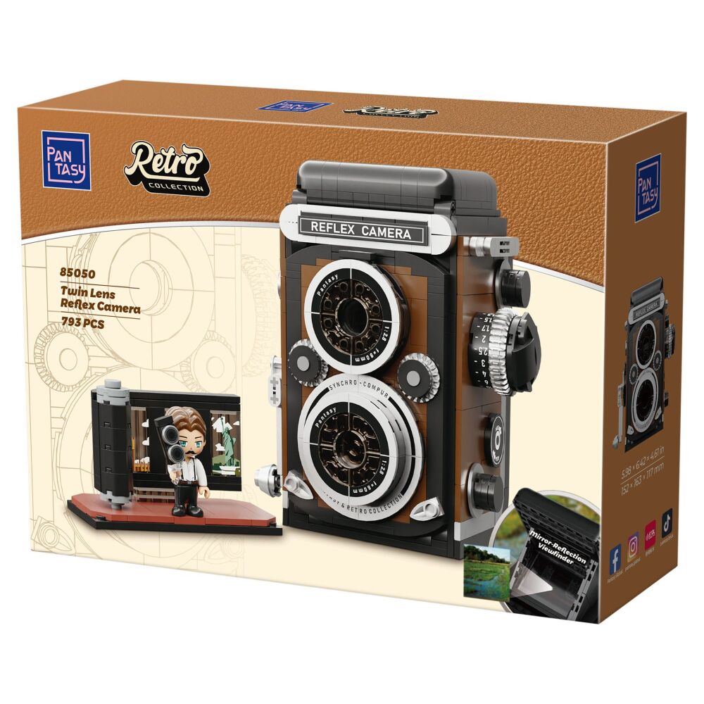 Retro Twin Lens Reflex Camera - Pantasy