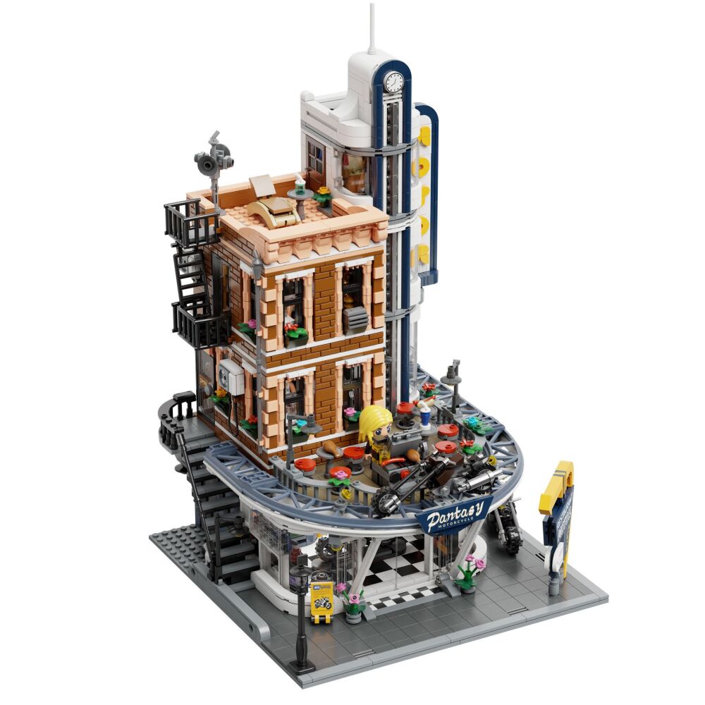 Motorcycle Restaurant Building - Pantasy