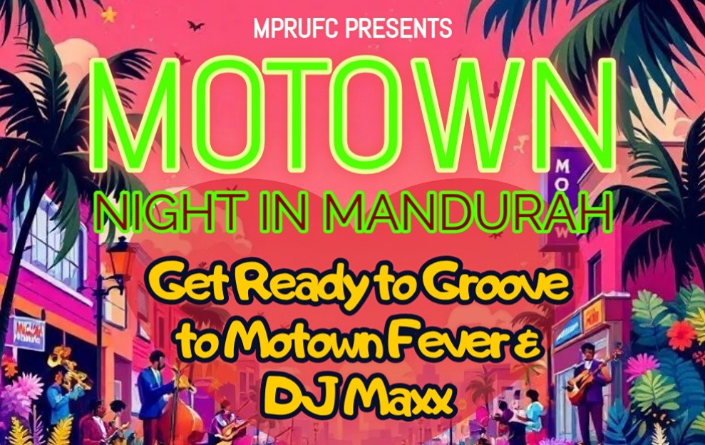 Motown Night in Mandurah Logo