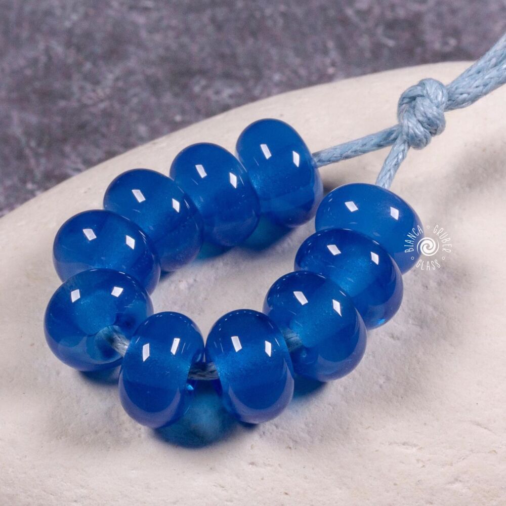 Spacer bead set - blue