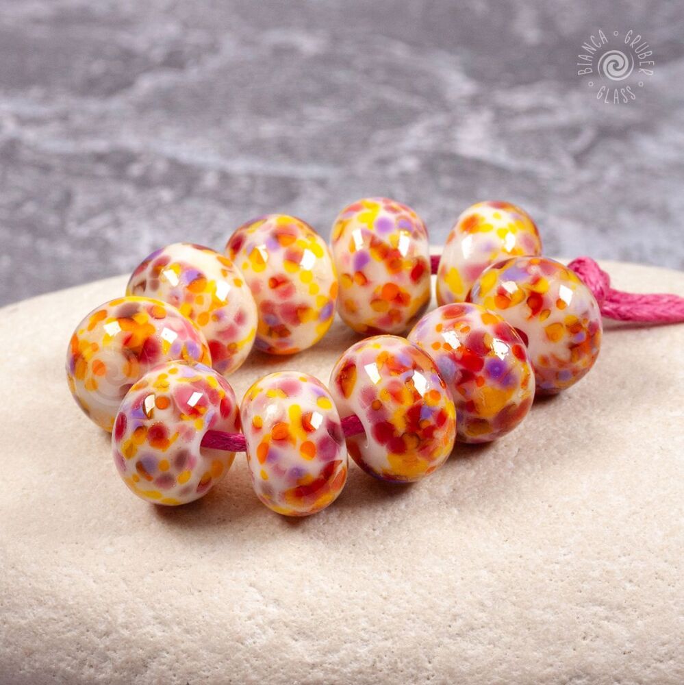 Warm frit bead set