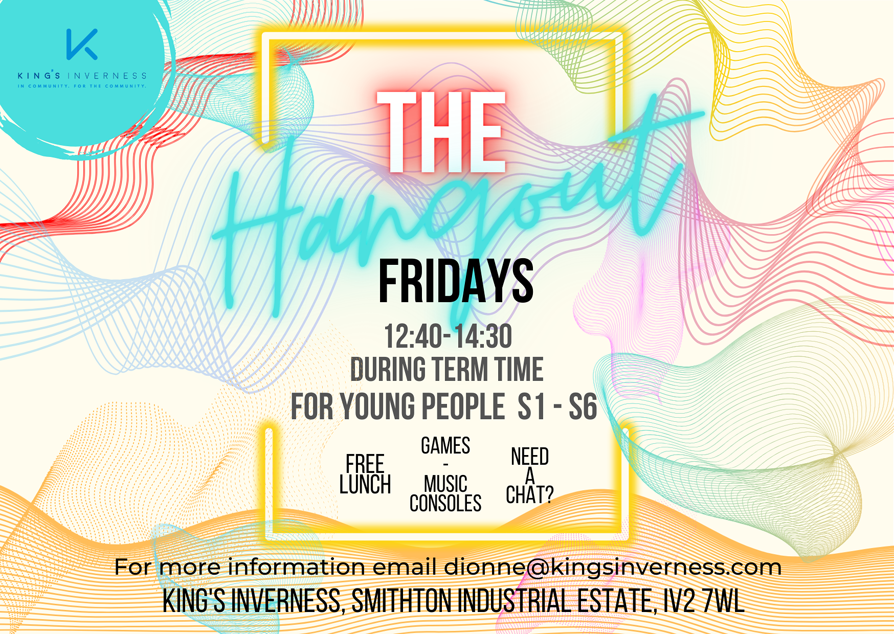 The Hangout poster  (148 x 105 mm)