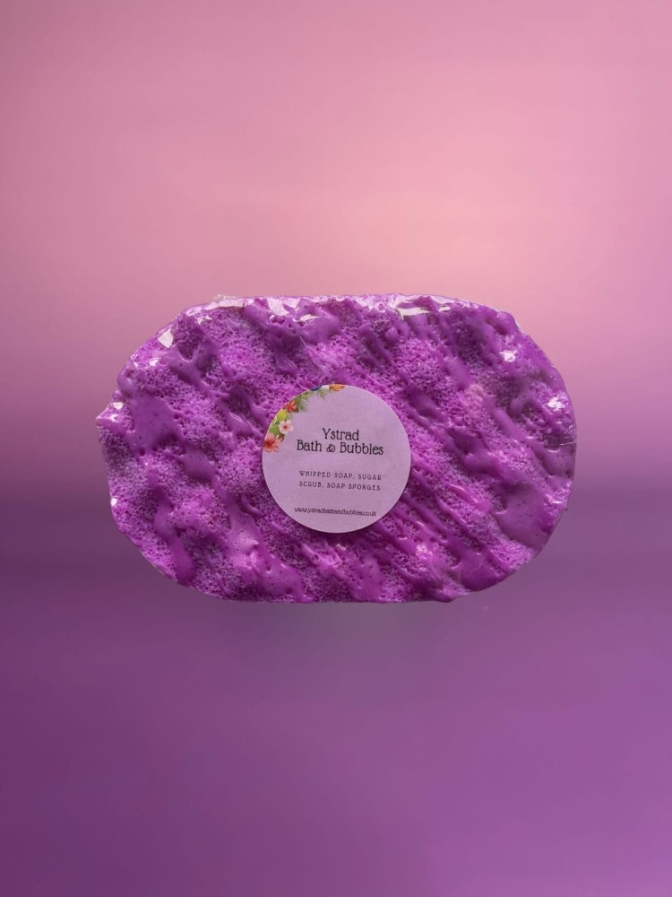 Blueberry Jam Soap Sponge